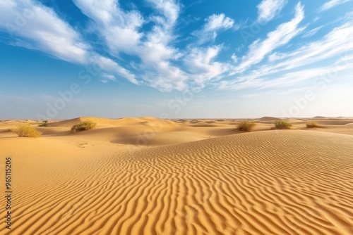Nature and landscapes of Middle East desert in UAE