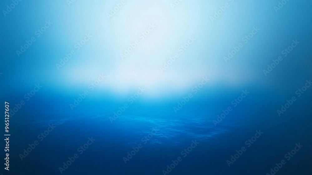 An abstract blue underwater illustration conveying tranquility and depth in serene waters An abstract blue underwater illustration conveying tranquility and depth in serene waters