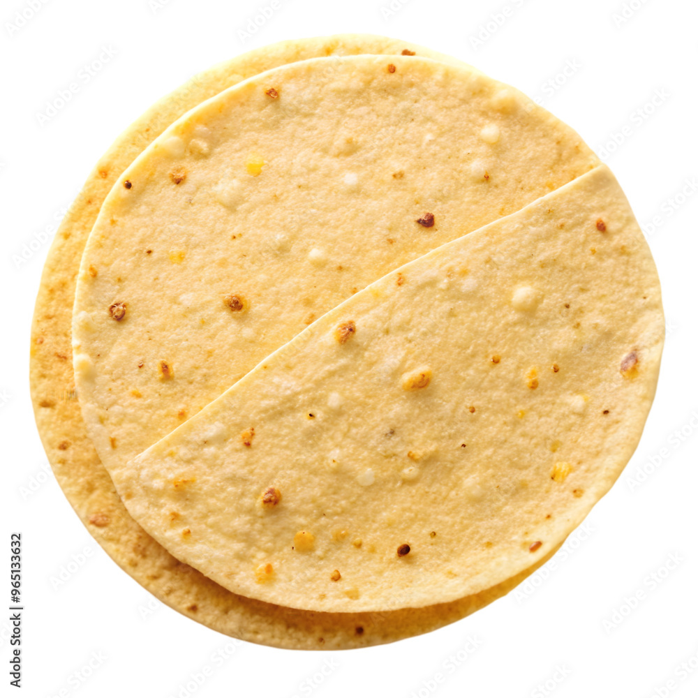 corn tortill isolated on transparent background corn tortill isolated on transparent background