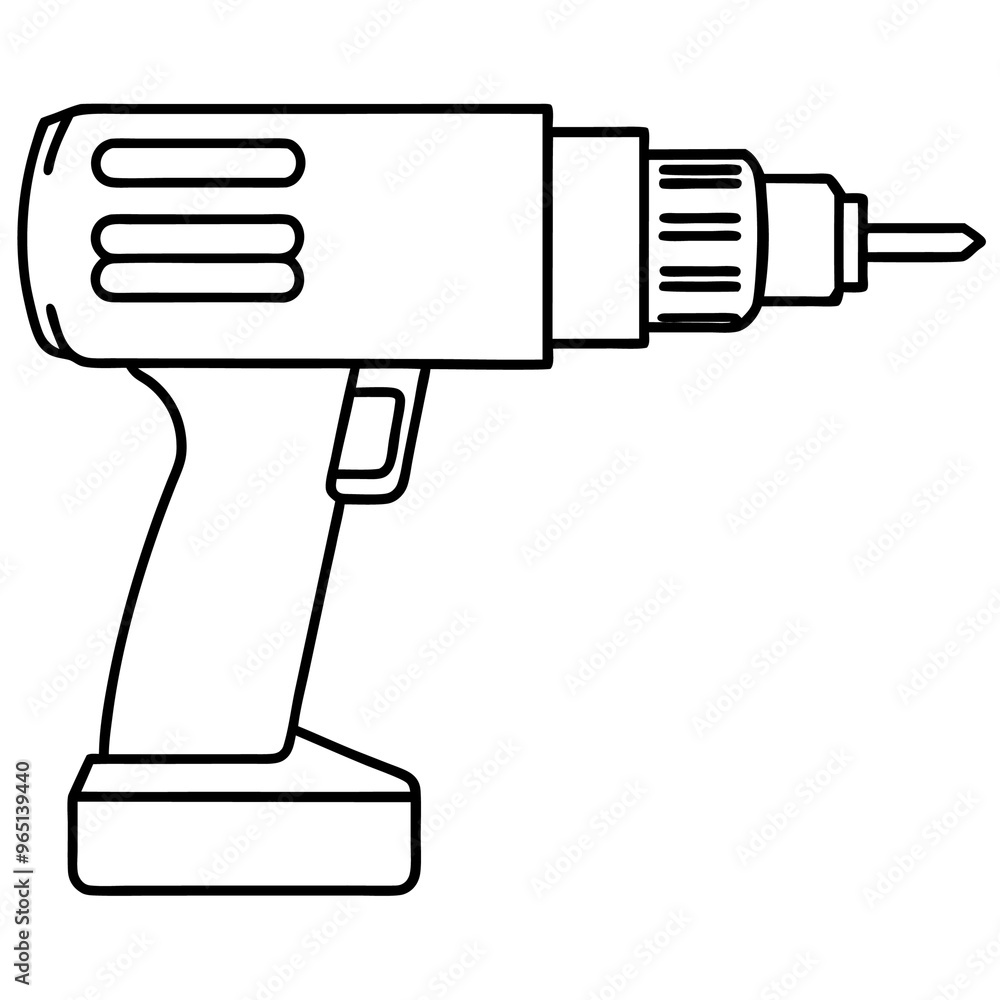 drill outline coloring book page line art illustration digital drawing drill outline coloring book page line art illustration digital drawing