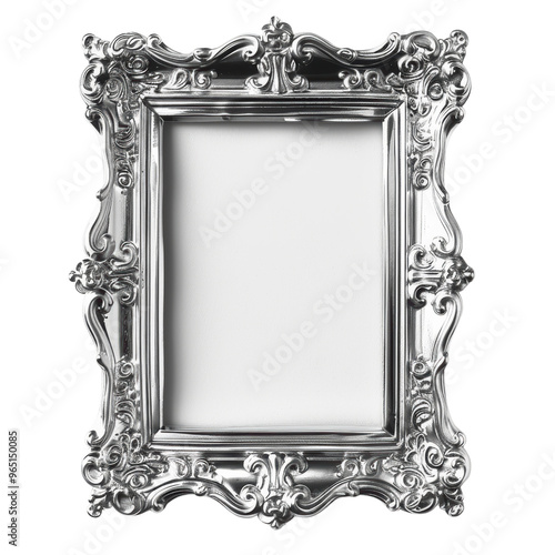 A Stunning Silver Frame Perfect for Showcasing Your Cherished Memories and Artistic Creations in Any Elegant Space at Home or Office
