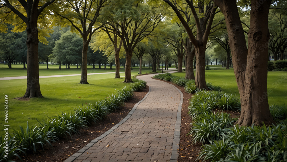 Fototapeta premium path in the park