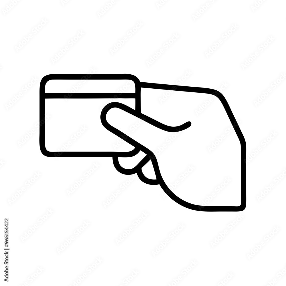 Vector business bank card swipe icon, payment process, minimalistic design, monochrome colors
Vector business bank card swipe icon, payment process, minimalistic design, monochrome colors