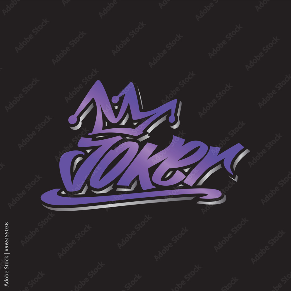 y2k hand drawn joker text y2k hand drawn joker text