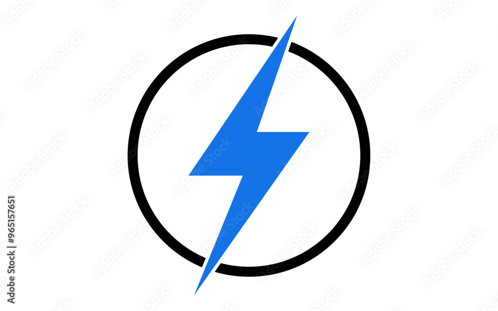 Thunderbolt flash icon power electricity lightning charge energy circle sign symbol blue battery button vector icon Thunderbolt flash icon power electricity lightning charge energy circle sign symbol blue battery button vector icon