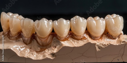 Natural-Looking Pressed Ceramic Dental Crowns photo