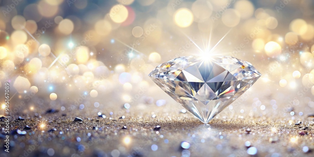 Gentle light background with sparkling diamond highlights , gentle, light, background, diamond, facets, repetitive Gentle light background with sparkling diamond highlights , gentle, light, background, diamond, facets, repetitive