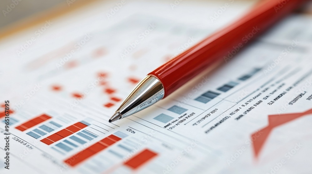 Financial projection charts in a business plan with growth forecasts Financial projection charts in a business plan with growth forecasts