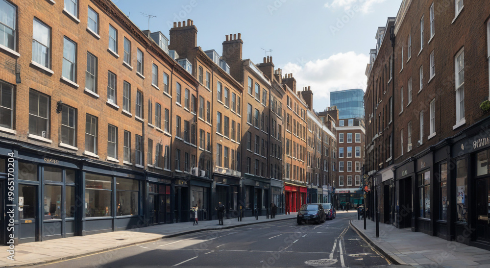 Fototapeta premium old town street