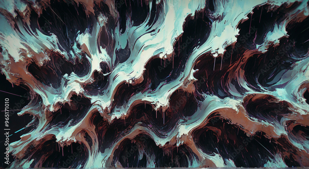 Obraz premium abstract background with bubbles