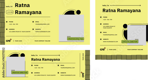 Creative Director - Email Signature Template V3