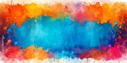 Abstract Watercolor Backgro...