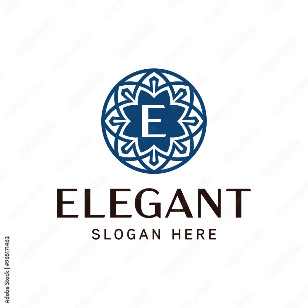 Artistic Monogram Logo Template for Sophisticated Brands Artistic Monogram Logo Template for Sophisticated Brands