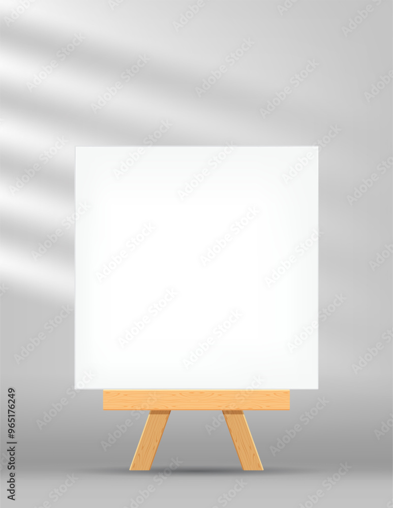 canvas frame artistic square with easel for art painting, picture canvas and wooden stand canvas frame artistic square with easel for art painting, picture canvas and wooden stand