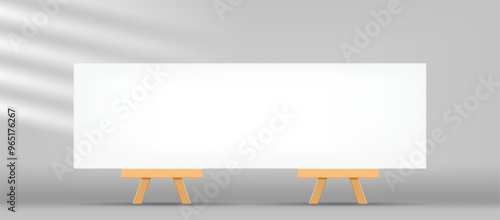 canvas frame artistic landscape square with easel for art painting, picture canvas and wooden stand