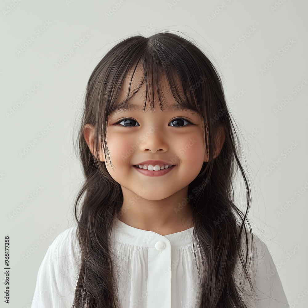 Fototapeta premium 笑顔の女の子