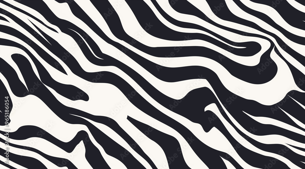 A black and white pattern of simple, swirling shapes that resemble the contours found in zebra stripes, seamless zebra pattern, black and white pattern, zebra skin texture, zebra skin pattern, zebra, A black and white pattern of simple, swirling shapes that resemble the contours found in zebra stripes, seamless zebra pattern, black and white pattern, zebra skin texture, zebra skin pattern, zebra,