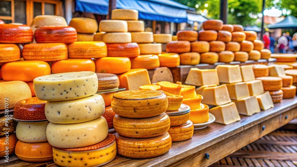 Selection of Dutch cheese at farmers market, Dutch, cheese, selection, farmers market, traditional, market, dairy, variety Selection of Dutch cheese at farmers market, Dutch, cheese, selection, farmers market, traditional, market, dairy, variety