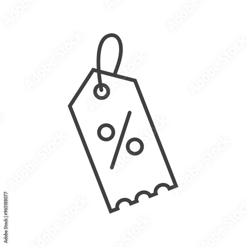 discount ticket icon vector element design template