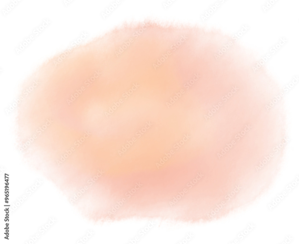 赤色の水彩風にじみイラスト 赤色の水彩風にじみイラスト