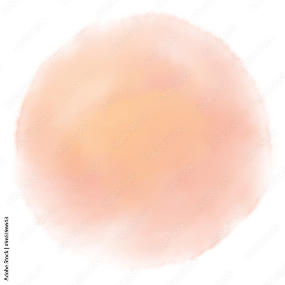 赤色の水彩風にじみイラスト 赤色の水彩風にじみイラスト