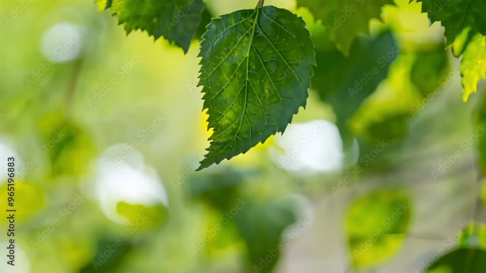 abstract background of green leaves with yellow light abstract background of green leaves with yellow light