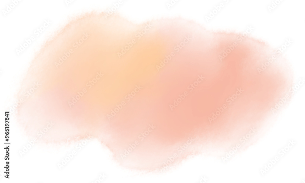 赤色の水彩風にじみイラスト 赤色の水彩風にじみイラスト