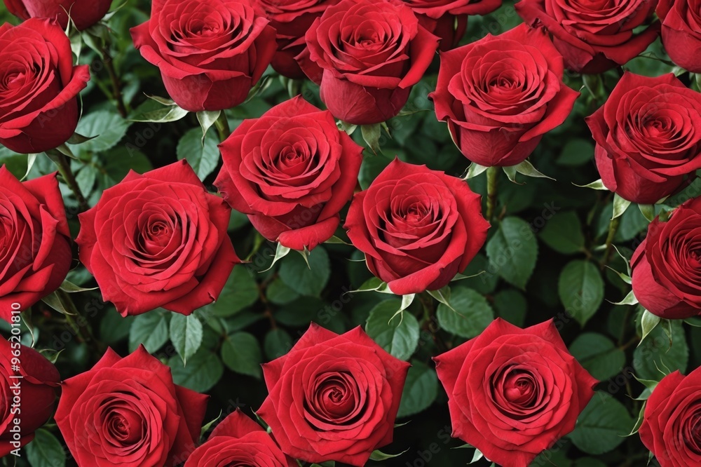 natural red roses background natural red roses background