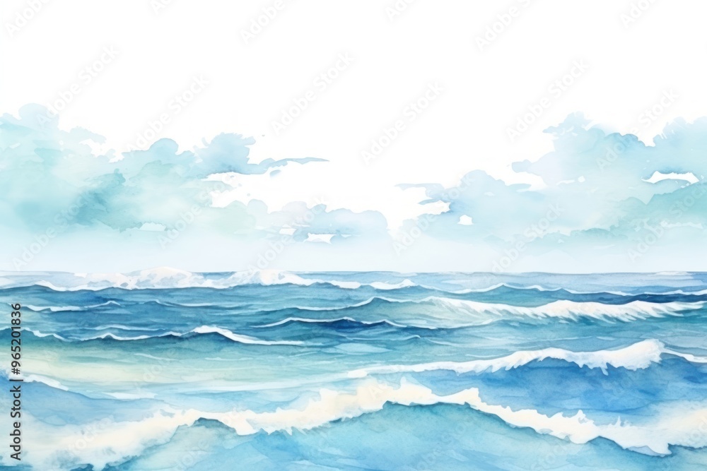Fototapeta premium Sea backgrounds landscape outdoors.