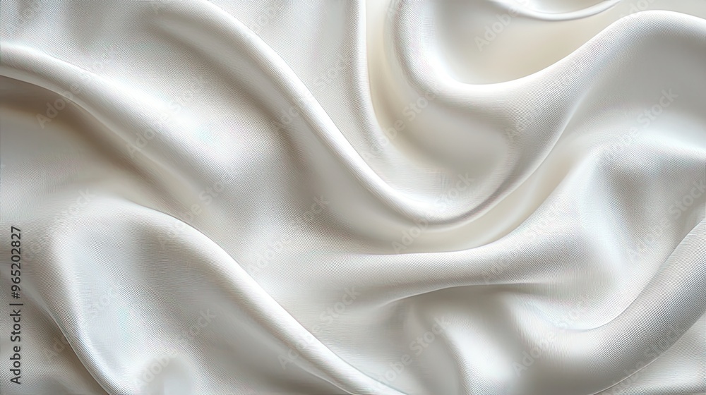 Soft, flowing white satin fabric. Perfect for adding a touch of elegance to any design project. Soft, flowing white satin fabric. Perfect for adding a touch of elegance to any design project.