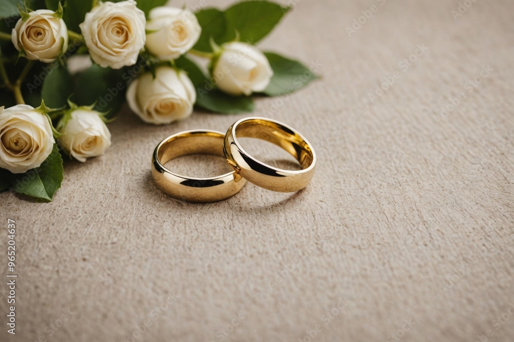 wedding ring celebration background with two gold rings wedding ring celebration background with two gold rings