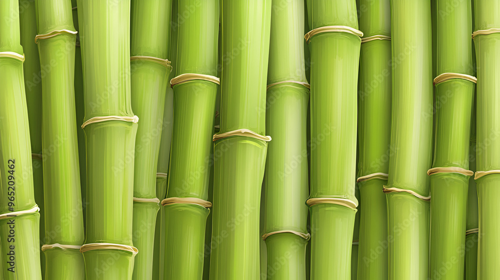 Obraz premium green bamboo background