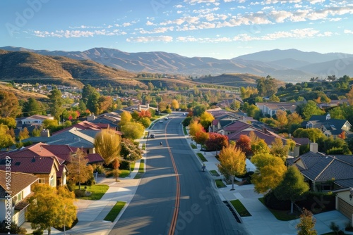 Santa Clarita suburb architecture outdoors building.