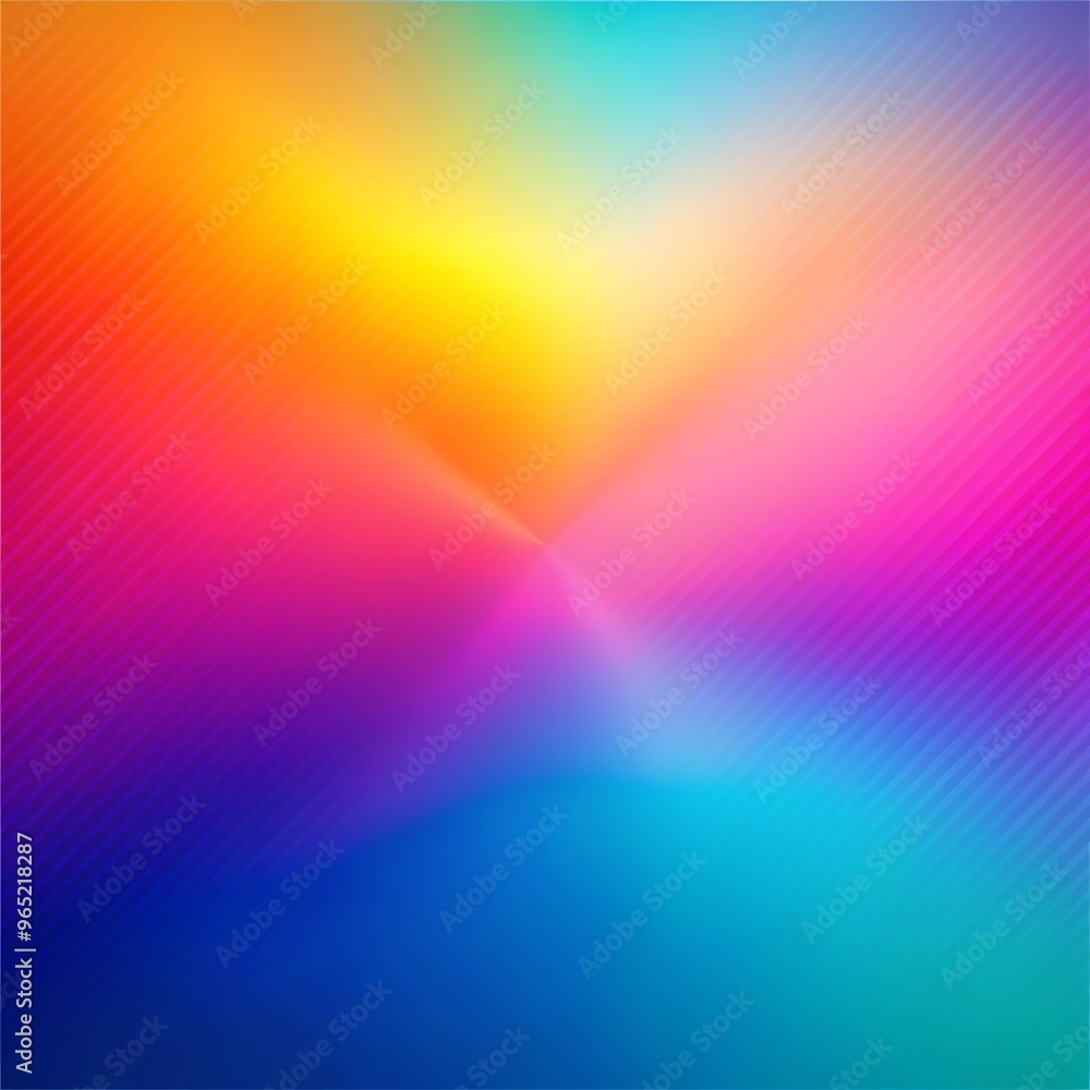 Obraz premium Gradiant Colorful Backgound. Ai Generated