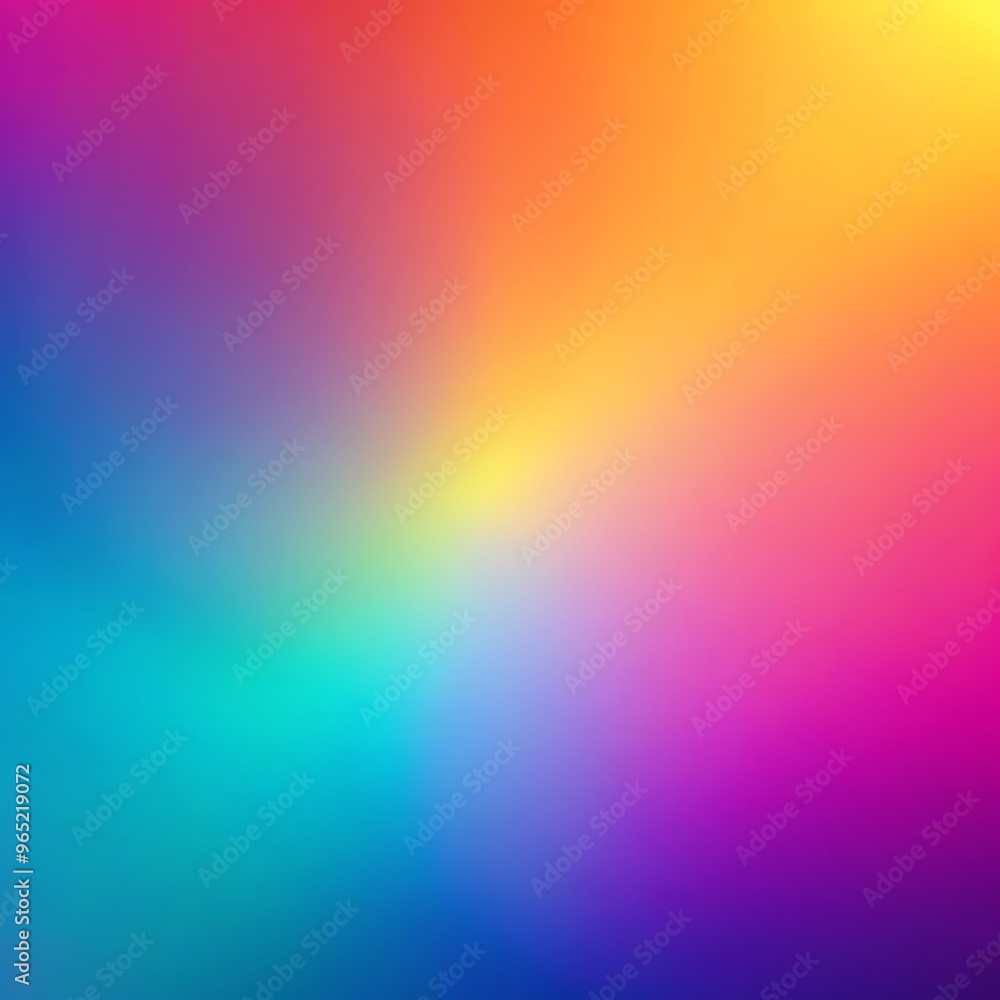 Gradiant Colorful Backgound. Ai Generated