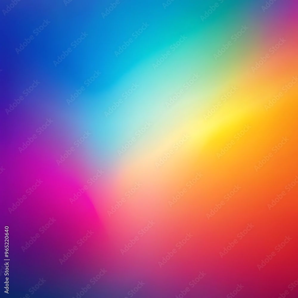 Obraz premium Gradiant Colorful Backgound. Ai Generated