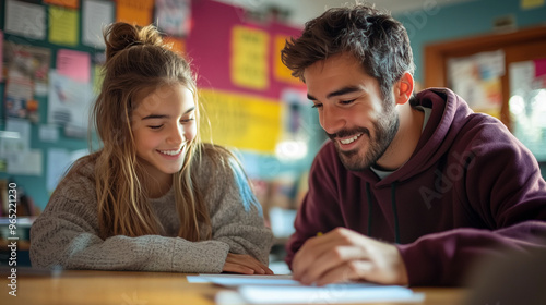 An after-school tutoring se...