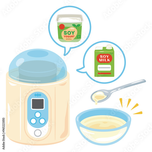 豆乳ヨーグルトの材料とヨーグルトメーカーセット