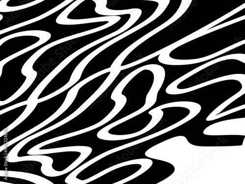 Modern monochrome seamless camouflage pattern. Scribble pattern. Vector background illustration for web, fashion, surface design, etc.