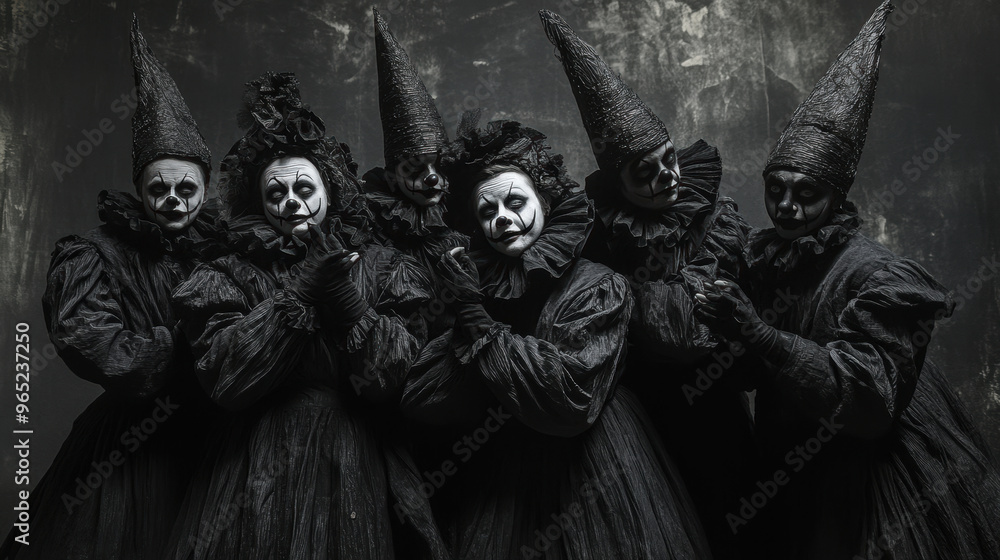 Fototapeta premium Dark Clowns.