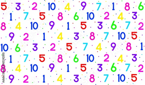 Numbers background, 3d number 123, number one two three, 3d render of a numbers, colorful numbers, numbers, one, two, three, 1, 2, 3, education, mathematics, number one, number two, number three