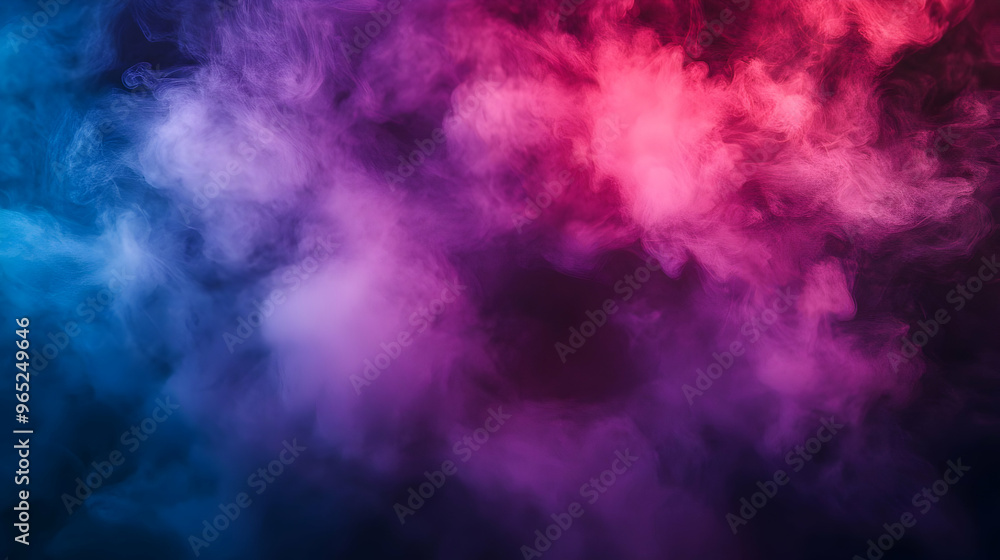 Vivid Abstract Background - Blue and Pink Smoke Vivid Abstract Background - Blue and Pink Smoke