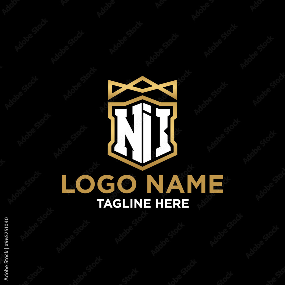 Initial logo monogram Initial logo monogram