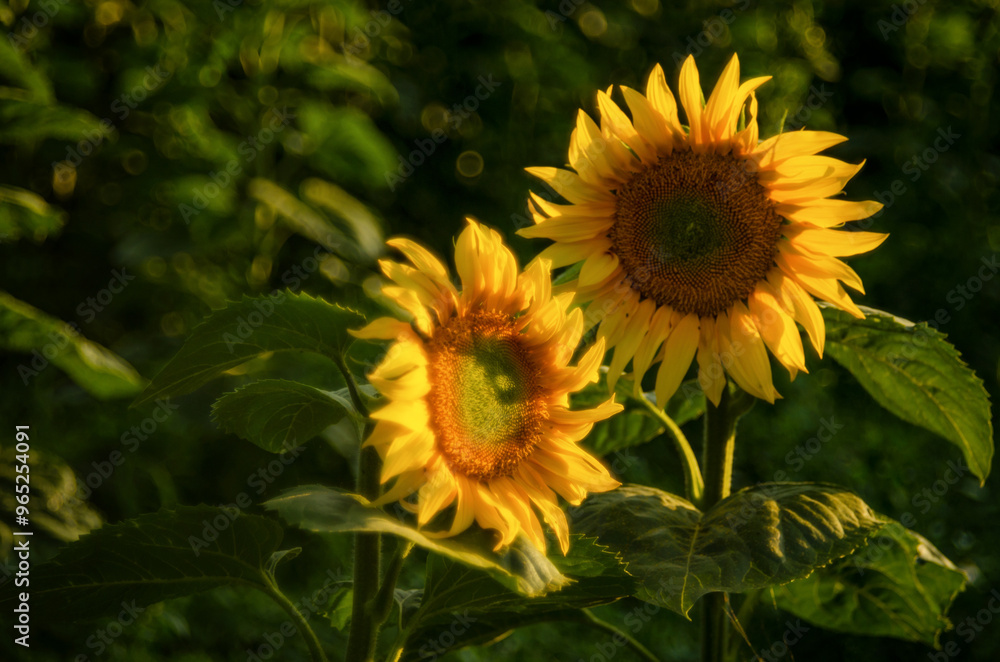 Obraz premium Sunflowers in the field