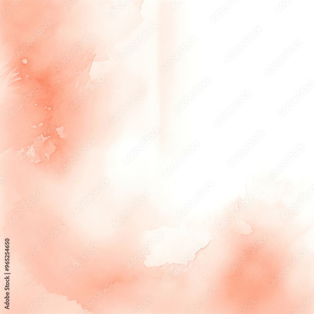 Fototapeta premium Abstract solid cherry watercolor splash background
