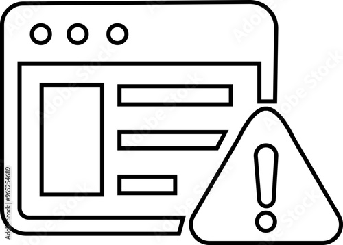 Vector concept design for page error icon, Page is lost and not found message. Template for web page error. Trendy flat character design. isolated on transparent background, used for mobile or web.