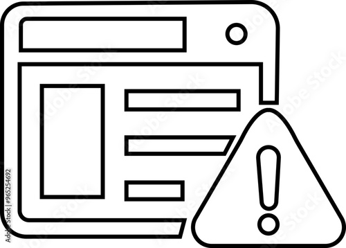 Vector concept design for page error icon, Page is lost and not found message. Template for web page error. Trendy flat character design. isolated on transparent background, used for mobile or web.