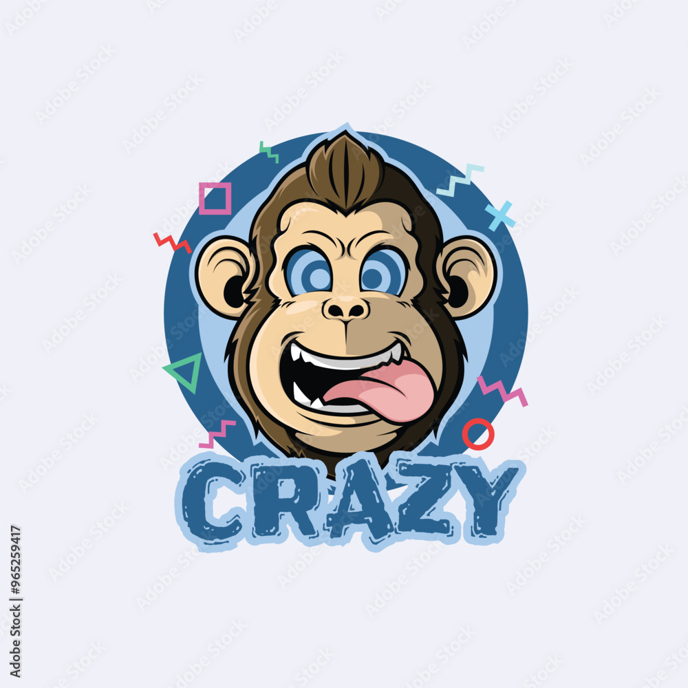 Fototapeta premium Crezy Ape