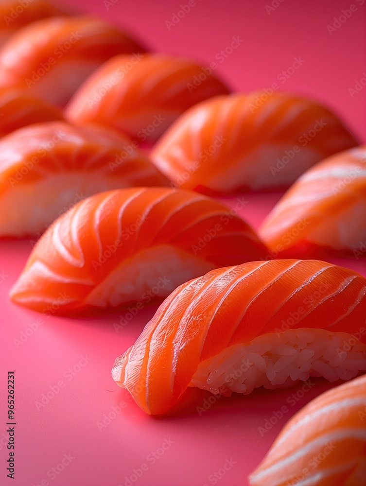 Japanese seared fish Nigiri, Sushi Aji bold background, close up Nigiri food photo Japanese seared fish Nigiri, Sushi Aji bold background, close up Nigiri food photo