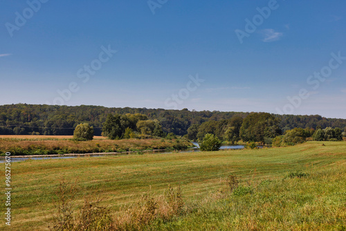 Muldental bei Grimma, Grimma an der Mulde, Landkreis Leipziger Land, Sachsen, Deutschland